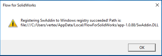 installation notification