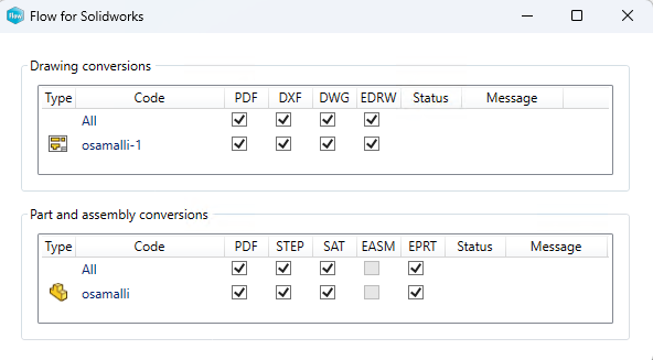 file conversions
