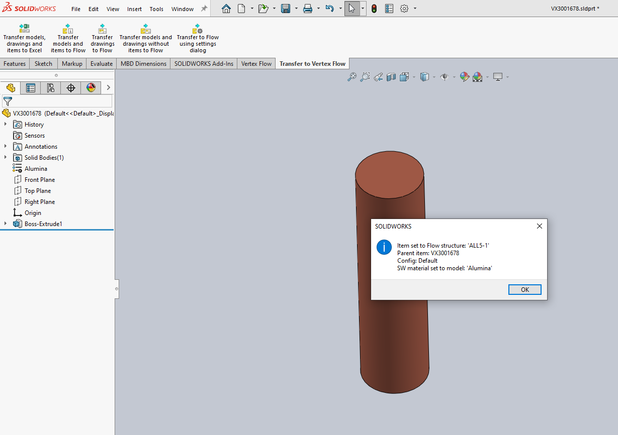 material notification